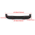 Front & Rear Bumper for Jeep Wrangler JL Gladiator (2018–2024) 10th Anniversary Style