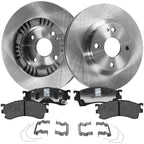 Front Brake Disc Rotors and Pads Kit for Mazda Protege (1999–2003)