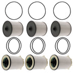 6X Fuel Filters for Ram 2500 3500 4500 5500 6.7L Cummins Diesel (2019–2020)