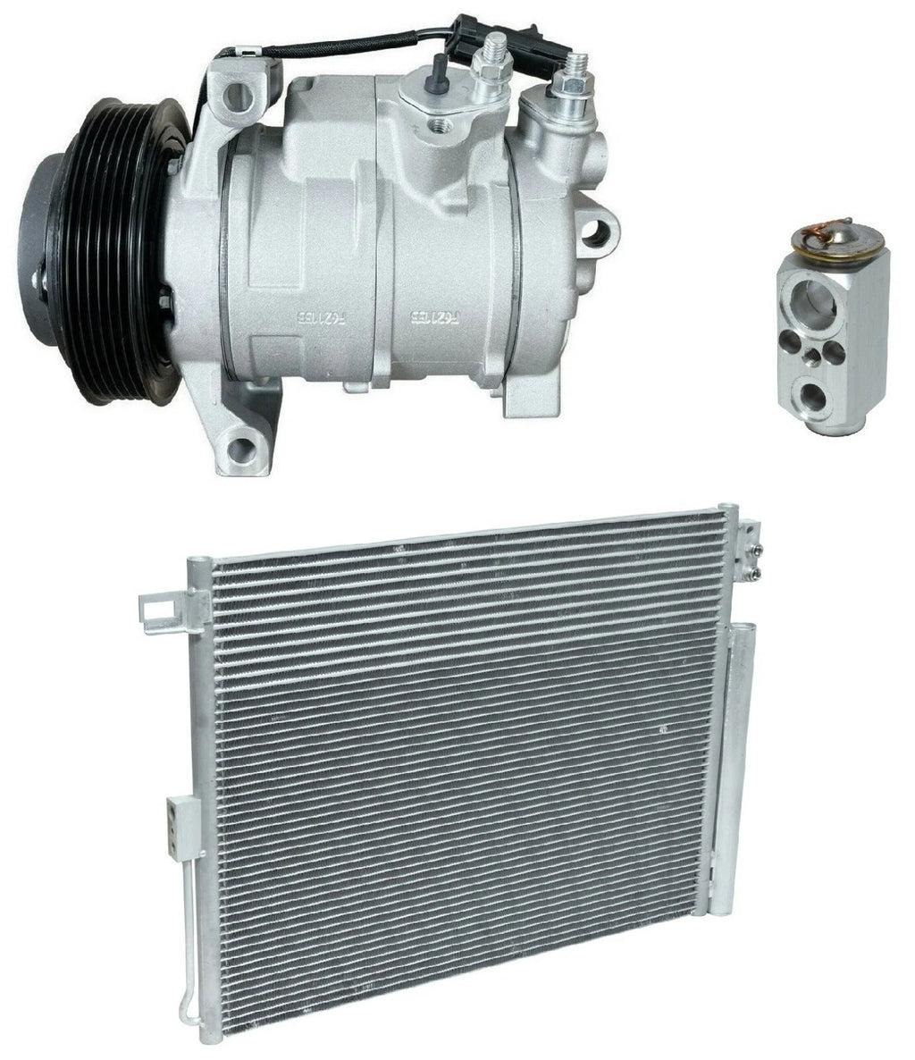 A/C Compressor Kit with Condenser for Jeep Grand Cherokee 5.7L (2011–2020)