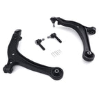 Set of 4 Front Lower Control Arms Tie Rods for Honda Odyssey (2011–2017)