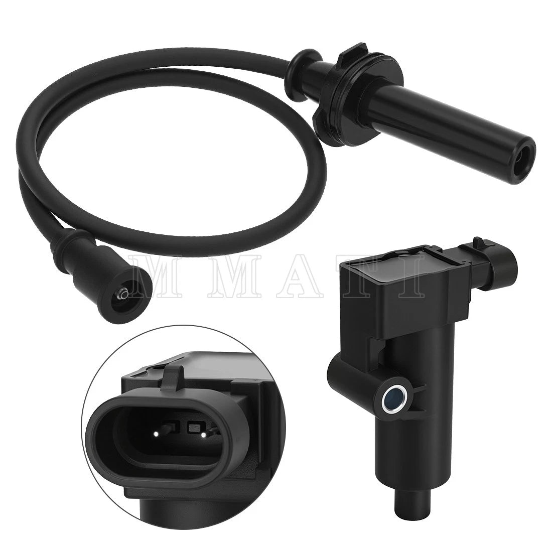 Ignition Coil & Wire Plug Cap for Hisun Gray Wolf Axis 700 750 (2015–2020) 33120-115H-0000