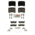 Bosch Blue Ceramic Disc Brake Pad Set with Hardware for Mazda Protege