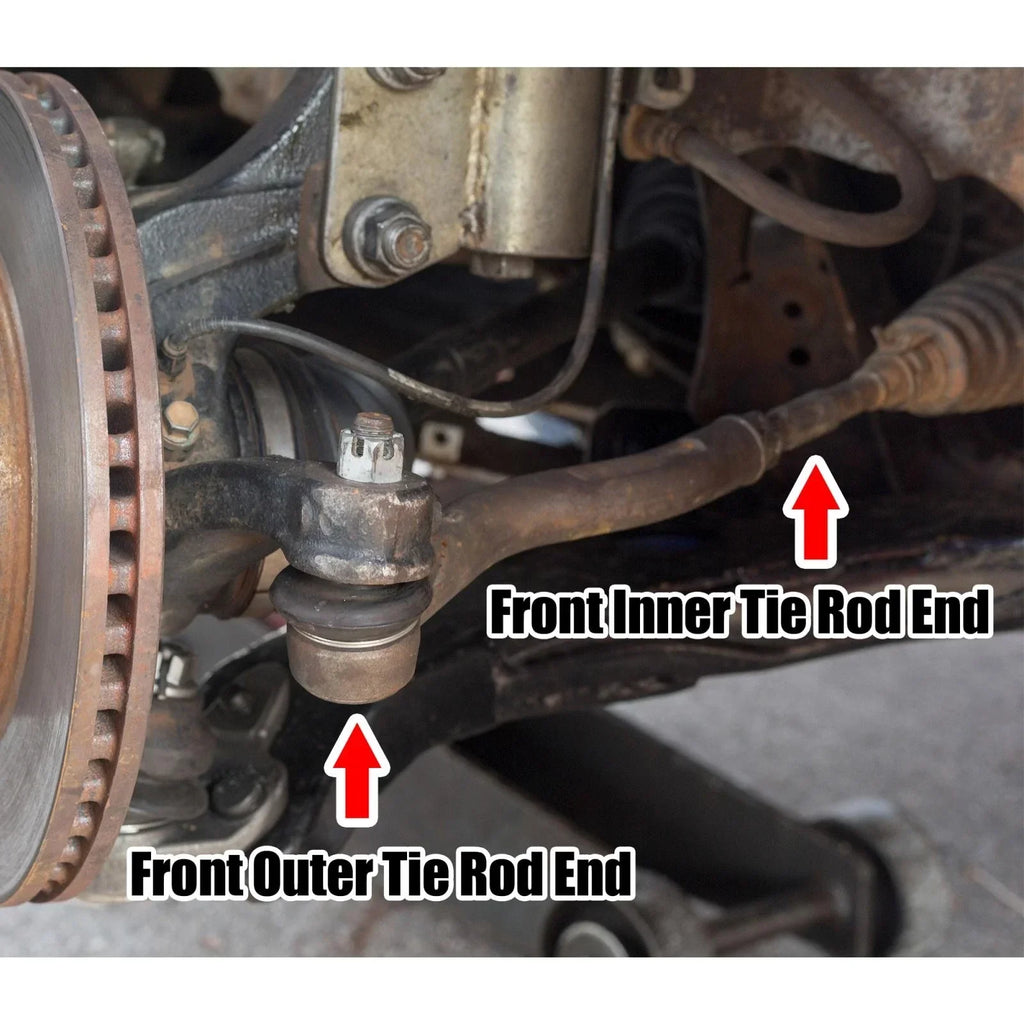 2 x Front Outer Tie Rod Ends for Mercedes-Benz C230 C240 C280 (2000-2007)