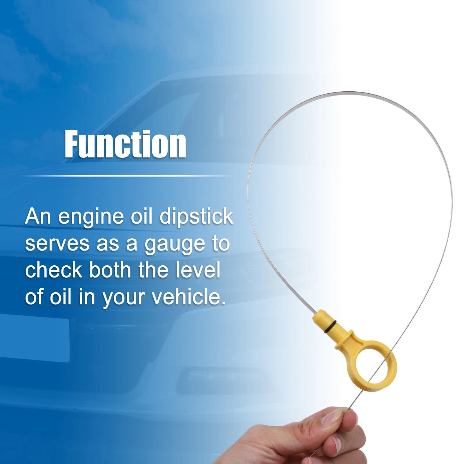 Engine Oil Level Indicator Dipstick for Ford Ranger (2001–2011) No. 5R3Z-6750-AA