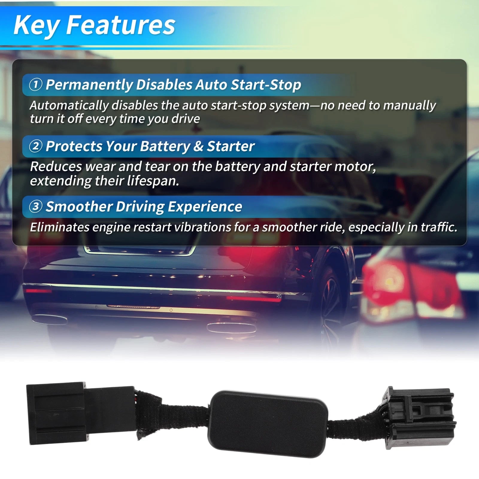 Auto Start Stop Eliminator for Ford Escape (2023–2025)