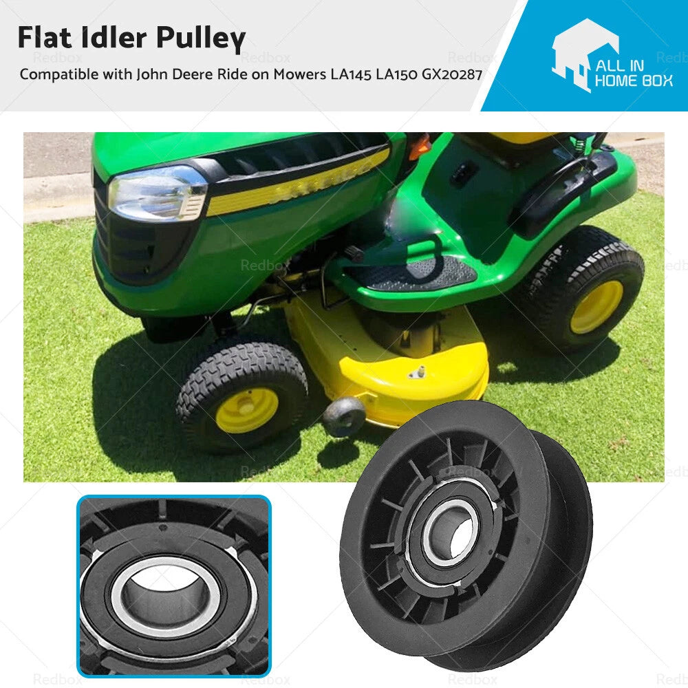 Flat Idler Pulley for John Deere LA145 LA150 (GX20287)