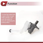 Brake Master Cylinder with Reservoir No.D60103DD1D for Nissan Juke (2014–2017)