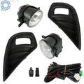 2X LED Fog Lights for Toyota Highlander (2020–2022) W/Switch Wires