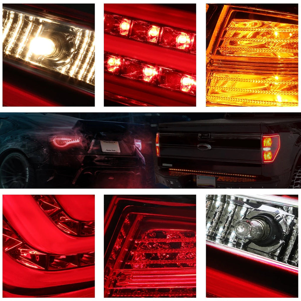 3D LED Streak Tail Light Brake/Reverse Lamp for BMW 3-Series F30 (2013–2015)