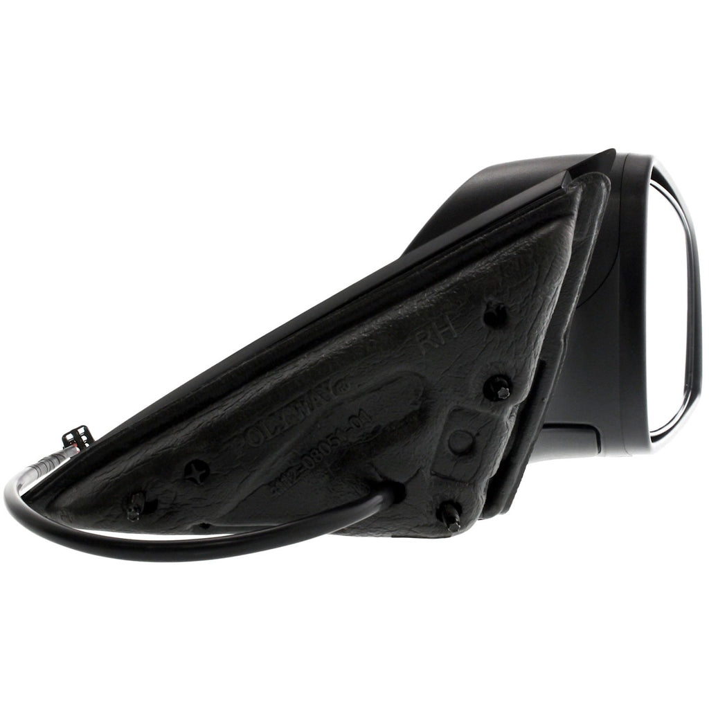 Power Mirror for Chevrolet Malibu (2008–2012) Right Manual Folding Black