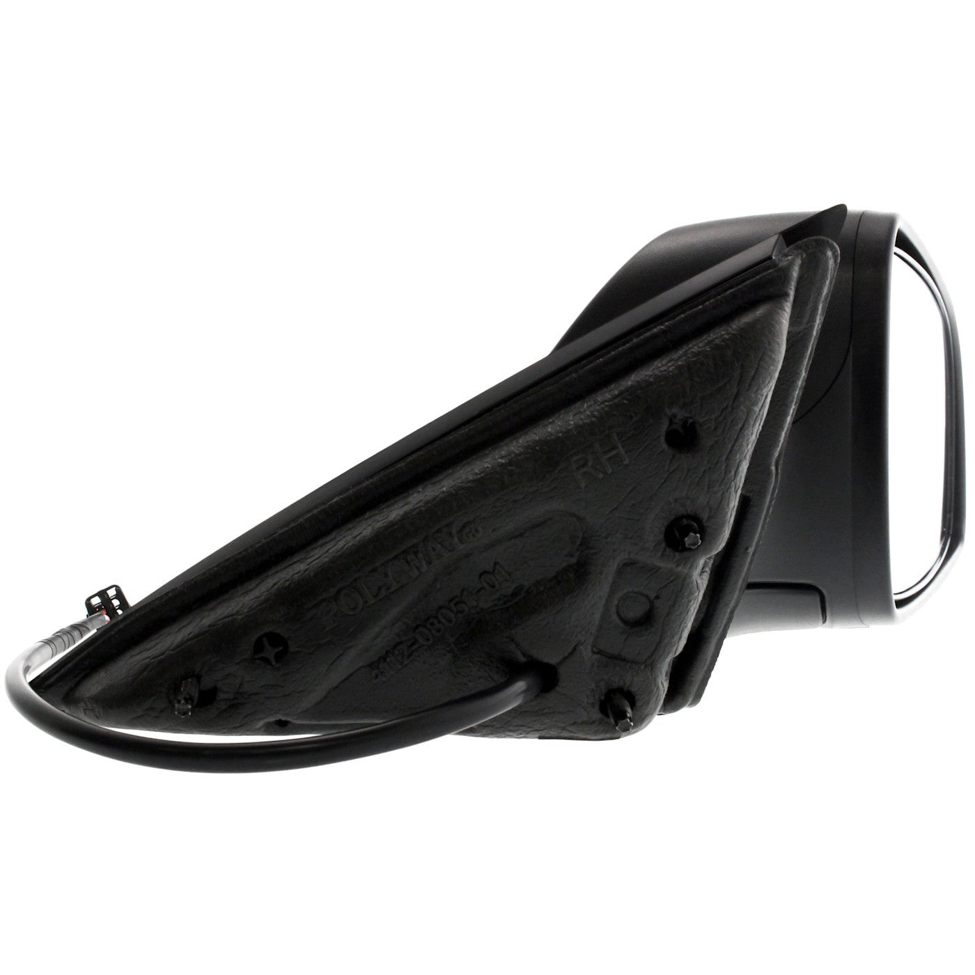 Power Mirror for Chevrolet Malibu (2008–2012) Right Manual Folding Black
