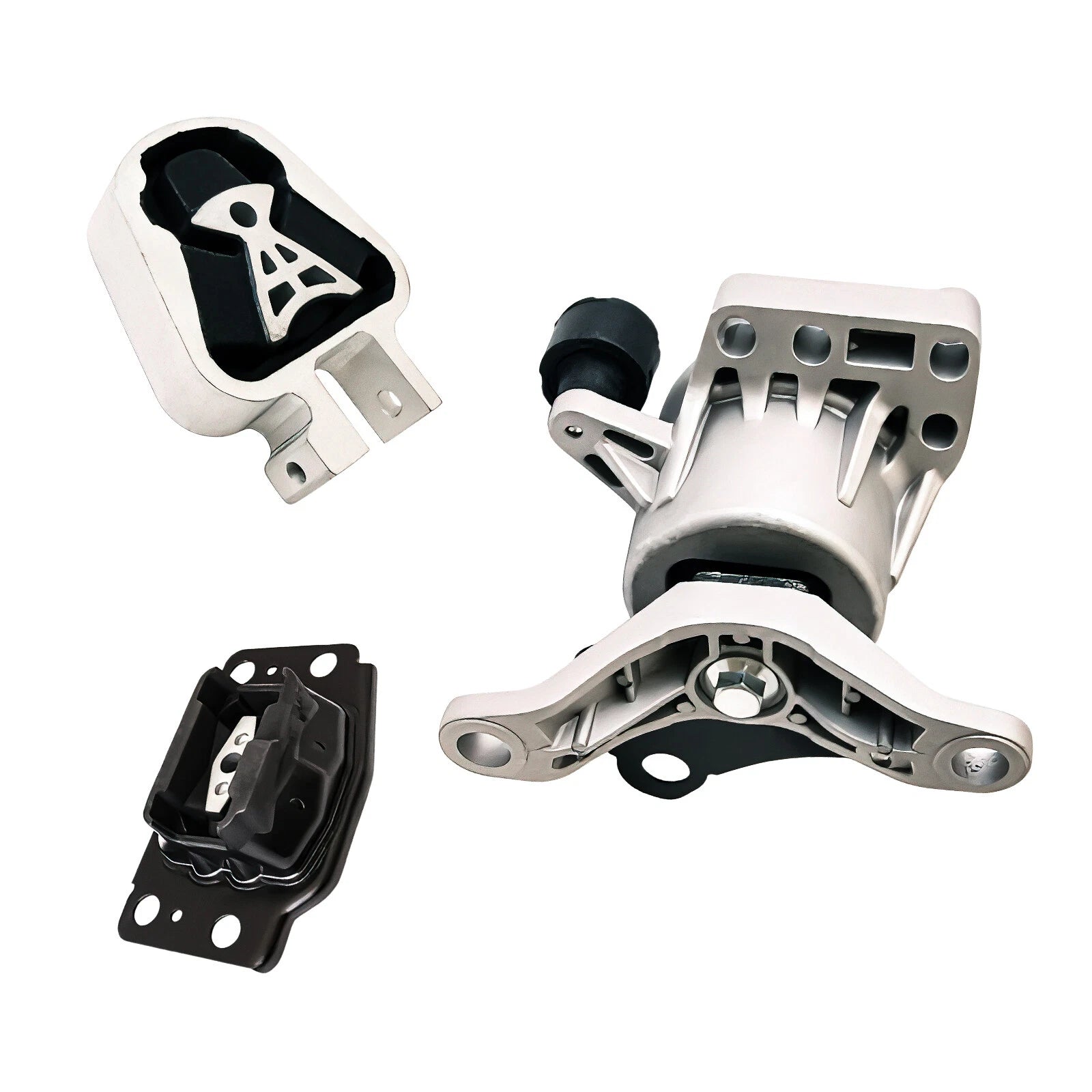 3x Motor Mount Set for Ford Fusion (2013–2018) 2.0L Auto Transmission