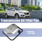 Set of 1 Transmission Filter Oil Pan Gasket Kit for Hyundai Santa Fe (2001–2006)