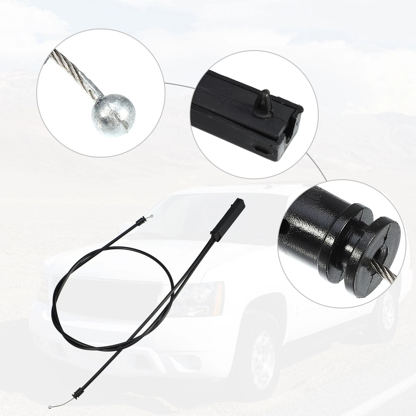 Hood Release Cable for BMW 328i (2012–2015) 51237184432 51237201904