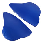 Aluminum Mirror Block Off Plates for Yamaha YZF R6 R7 (2017–2024) - Blue