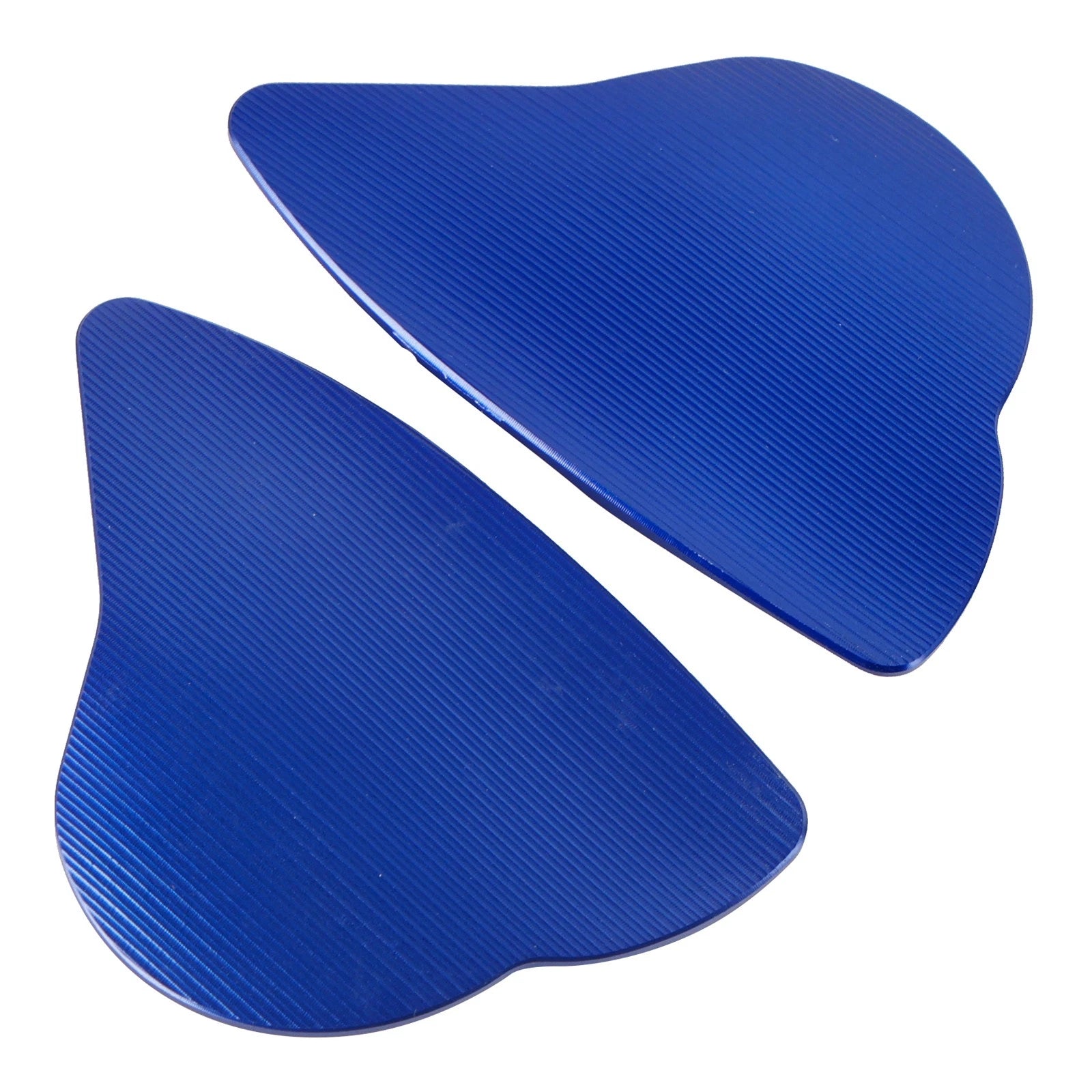 Aluminum Mirror Block Off Plates for Yamaha YZF R6 R7 (2017–2024) - Blue