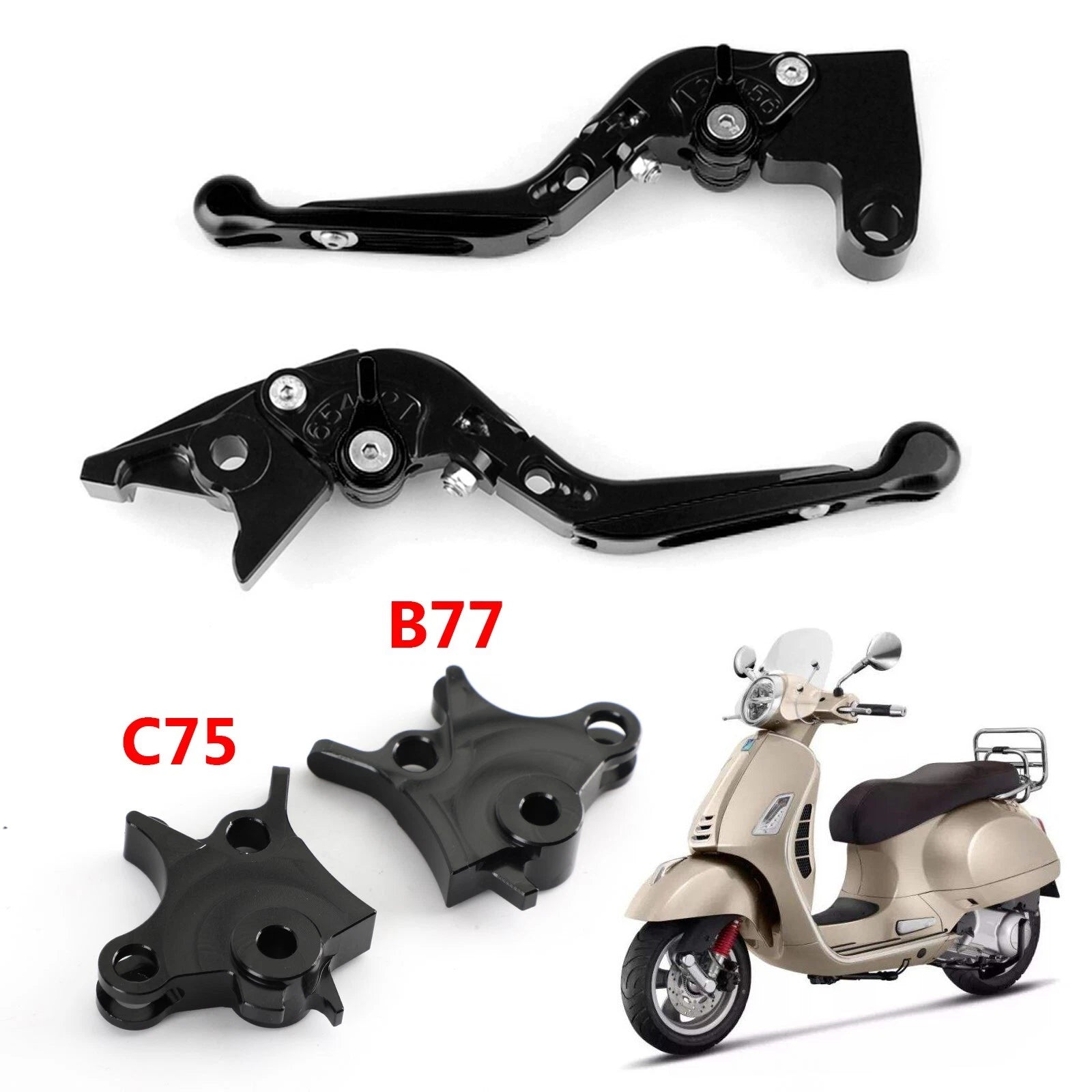 Adjustable Clutch Brake Lever for BMW R1200GS Adventure (2014–2018) T9