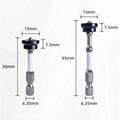 Magnetic Plasterboard Screwdriver Bit Set of 2 (50mm, 65mm) with Limit Ring