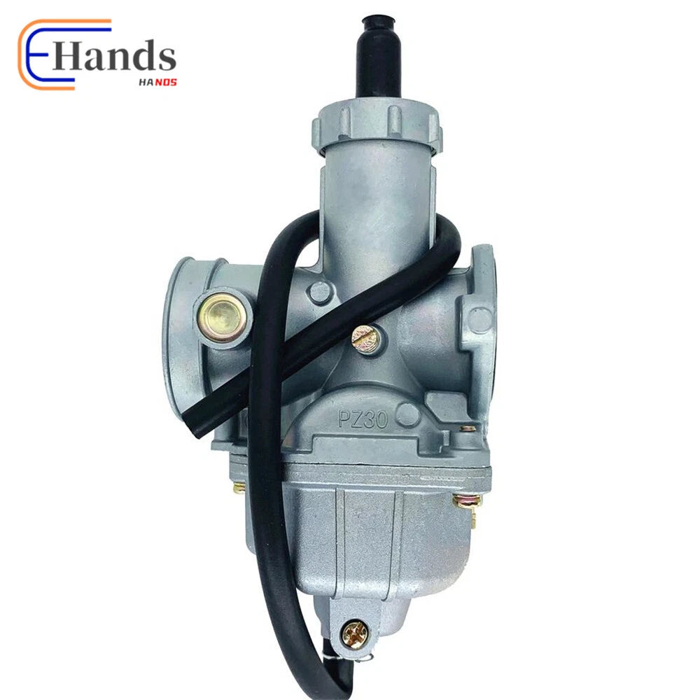 PZ30 Carburetor with Cable Choke for 200cc 250cc 4-Stroke Go-Kart Dirt Bike