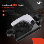 2X Rear Black & Silver Interior Door Handle for Ford Freestyle (2005-2007)