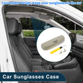 Sunglasses Case for Audi A3 (2012–2021) Eyeglasses Holder Storage Box Beige