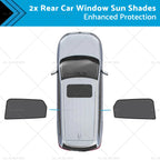 2X Rear Car Window Sun Shades for Mazda CX-9 (2016–2025) UVA Protection