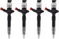 Set of 4 Fuel Injectors 23670-0L090 23670-09350 for Toyota Hilux KUN26 (2005–2015)