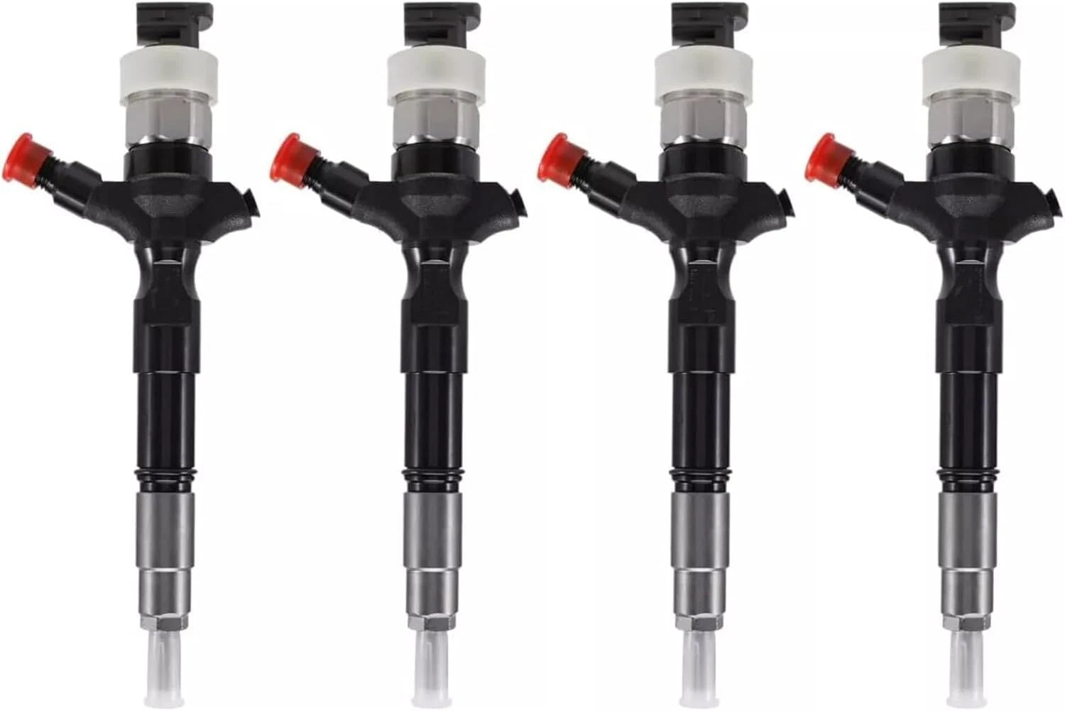 Set of 4 Fuel Injectors 23670-0L090 23670-09350 for Toyota Hilux KUN26 (2005–2015)