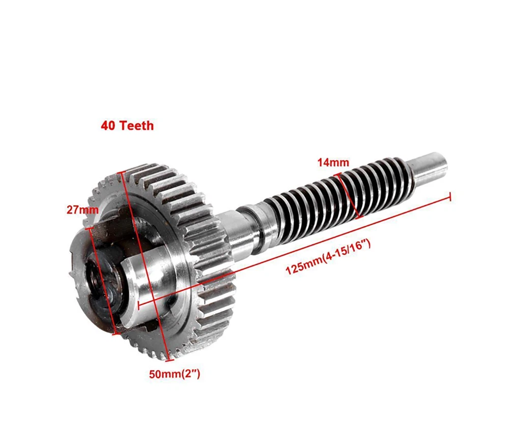 Parking Brake Actuator Gear Shaft Repair Kit for BMW 7 Series (2002–2008)
