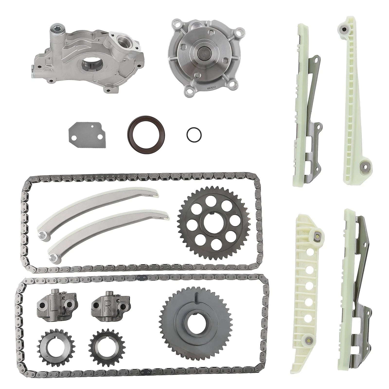Timing Chain Kit with Oil & Water Pump for Ford Expedition F150 E150 (1997–2002)
