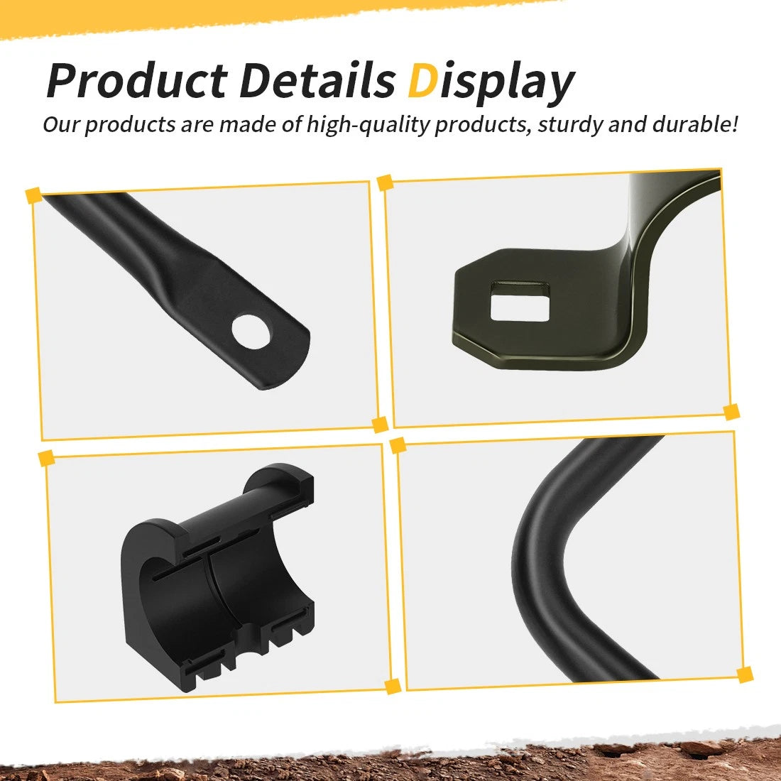 Rear Sway Bar & Bracket for Polaris Sportsman 550 X2 EPS 850 1000 XP (2010–2023)