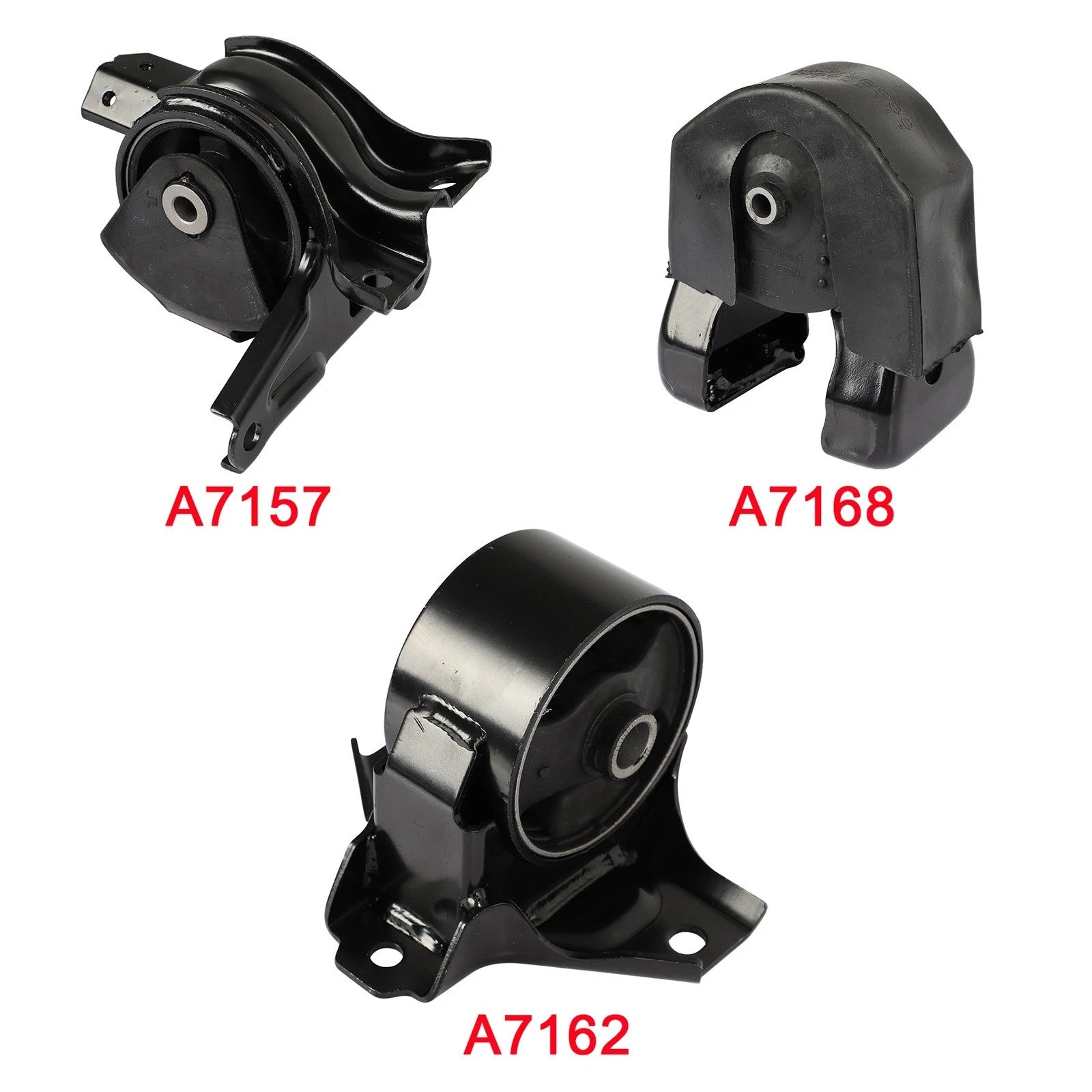3X Engine Motor Mount Set for Hyundai Sonata (2009–2010)