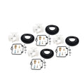 Set of 4 Carburetor Rebuild Kits for Suzuki Bandit 1200 GSXR1100 Katana 1100 750