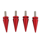 4 x 5mm Windscreen Screw Bolts Red Spike for Harley Touring Road Glide (1998-2025)