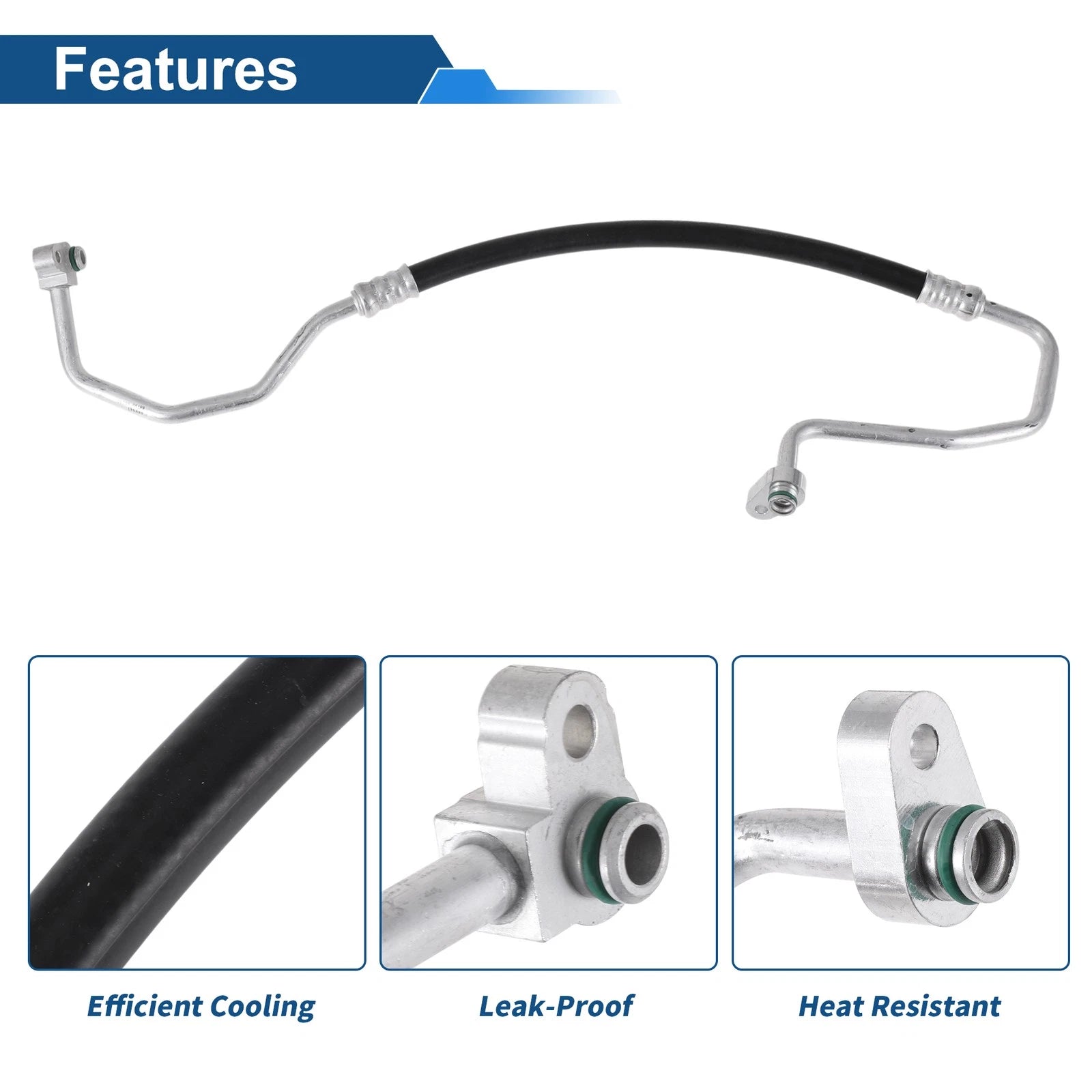A/C Refrigerant Liquid Hose for Toyota Land Cruiser (1998–2007) No. 8870360240