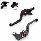 Short Brake Clutch Levers for Ducati 821 Monster/Dark/Stripe (2014–2016) Black T9