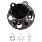 Wheel Hubs for Toyota Highlander (2008–2013) Rear Left/Right 5 Lug with Bearing & Sensor