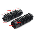 49mm Front Fork Gaiters Boots for Harley Dyna