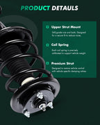 Front Complete Struts w/ Springs Assembly for Honda Element (2003–2011)