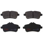 Set of 2 Brake Disc and Pad Kits for Mercedes-Benz