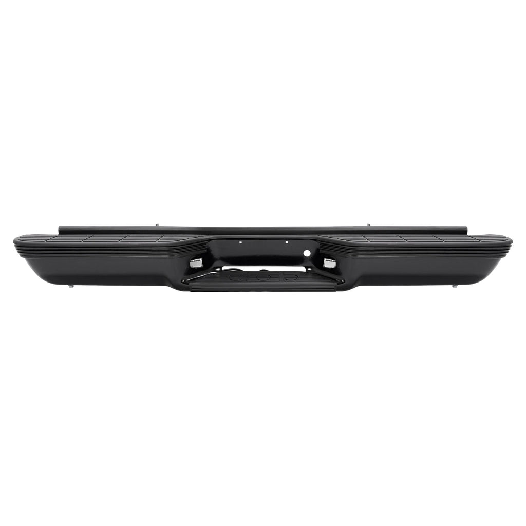 Black Rear Bumper for Chevrolet C1500 C2500 K1500 K2500 (1988–2000)