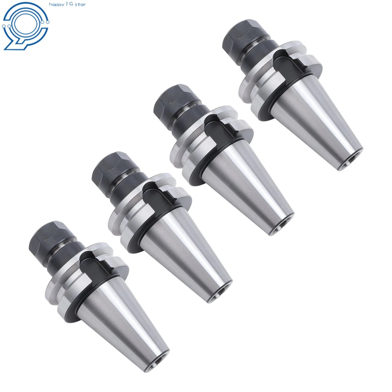 4PC BT40 ER20 Tool Holder Set for (2.75" Gage Length)