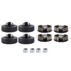 Set of 4 Electric Brake Drum Bearing Kits for 3500 lbs Axles