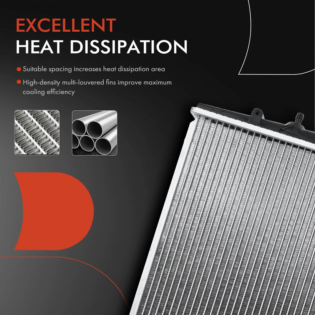 Radiator with Trans Oil Cooler for Nissan 200SX (1995–1998)