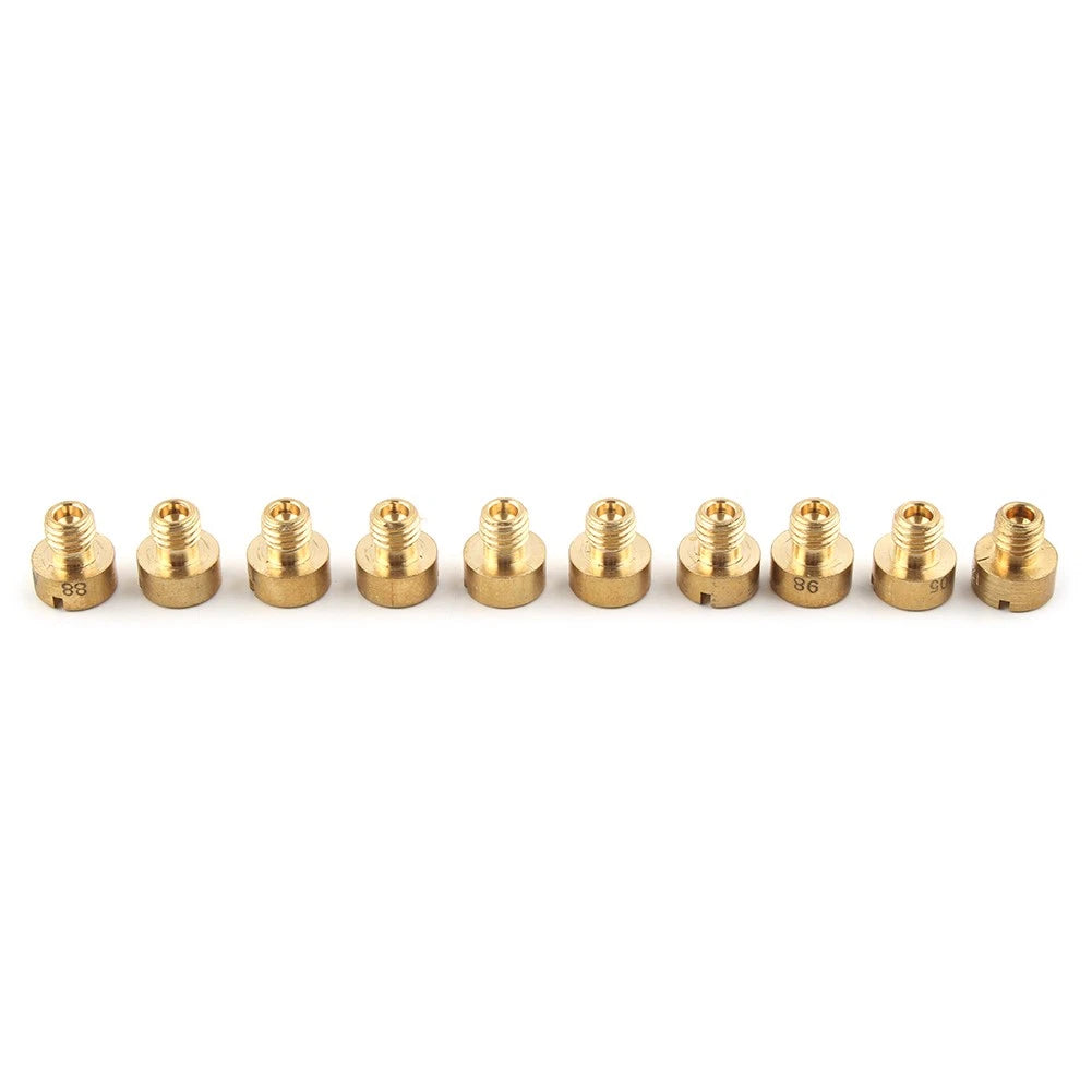 Set of 8 Main Jets for Mikuni VM22 VM24 VM26 VM30 Carburetor (125-200cc)