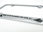 License Plate Frame Notched Chrome for Chevy C8 Corvette Stingray (2020–2024)