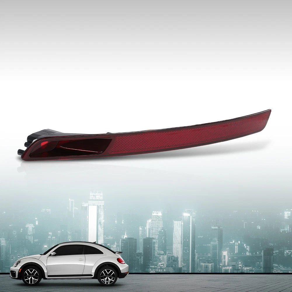 Rear Left Bumper Reflector Light for Volkswagen Beetle (2017–2019)