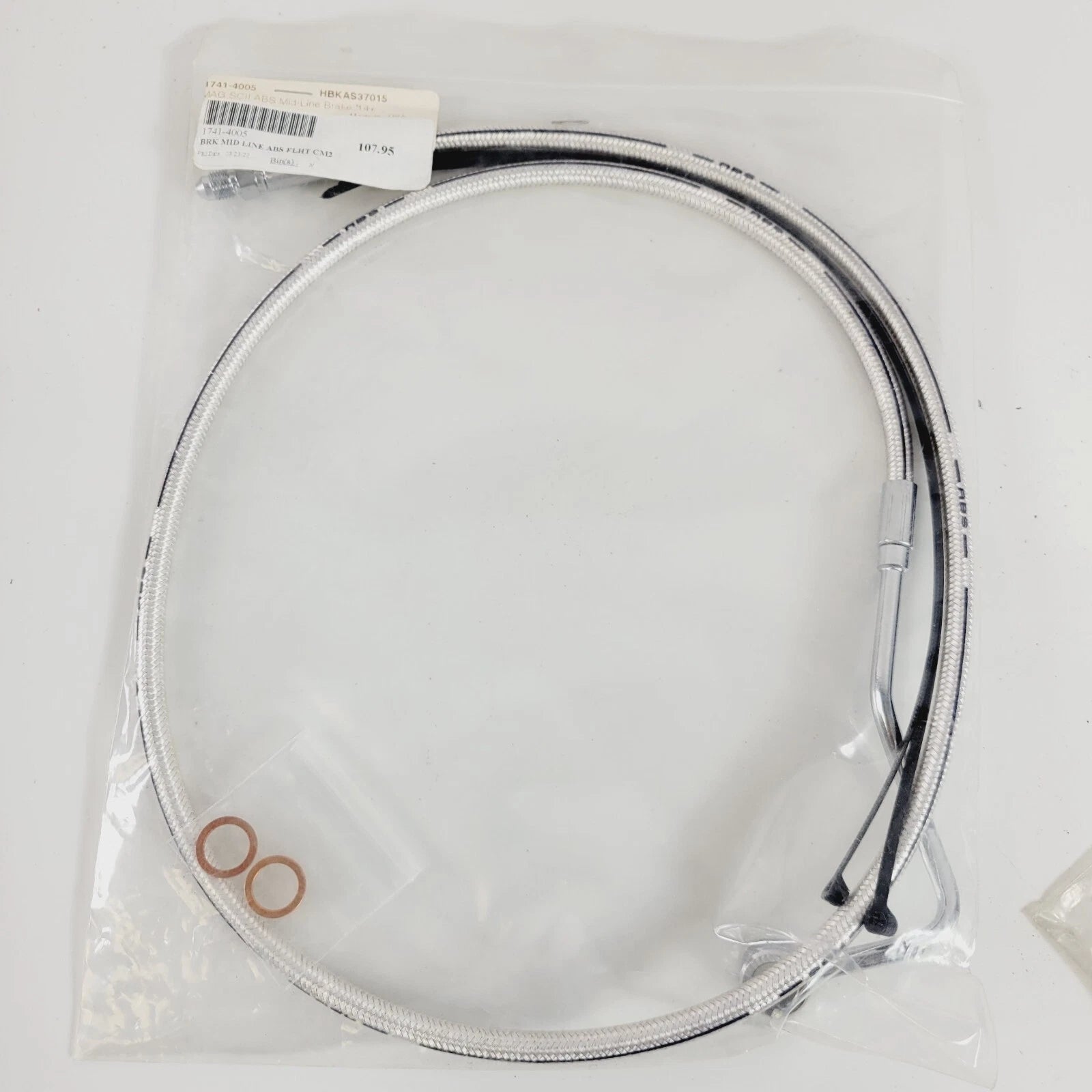 Magnum Mid Brake Line for Harley Touring (ABS) AS37015