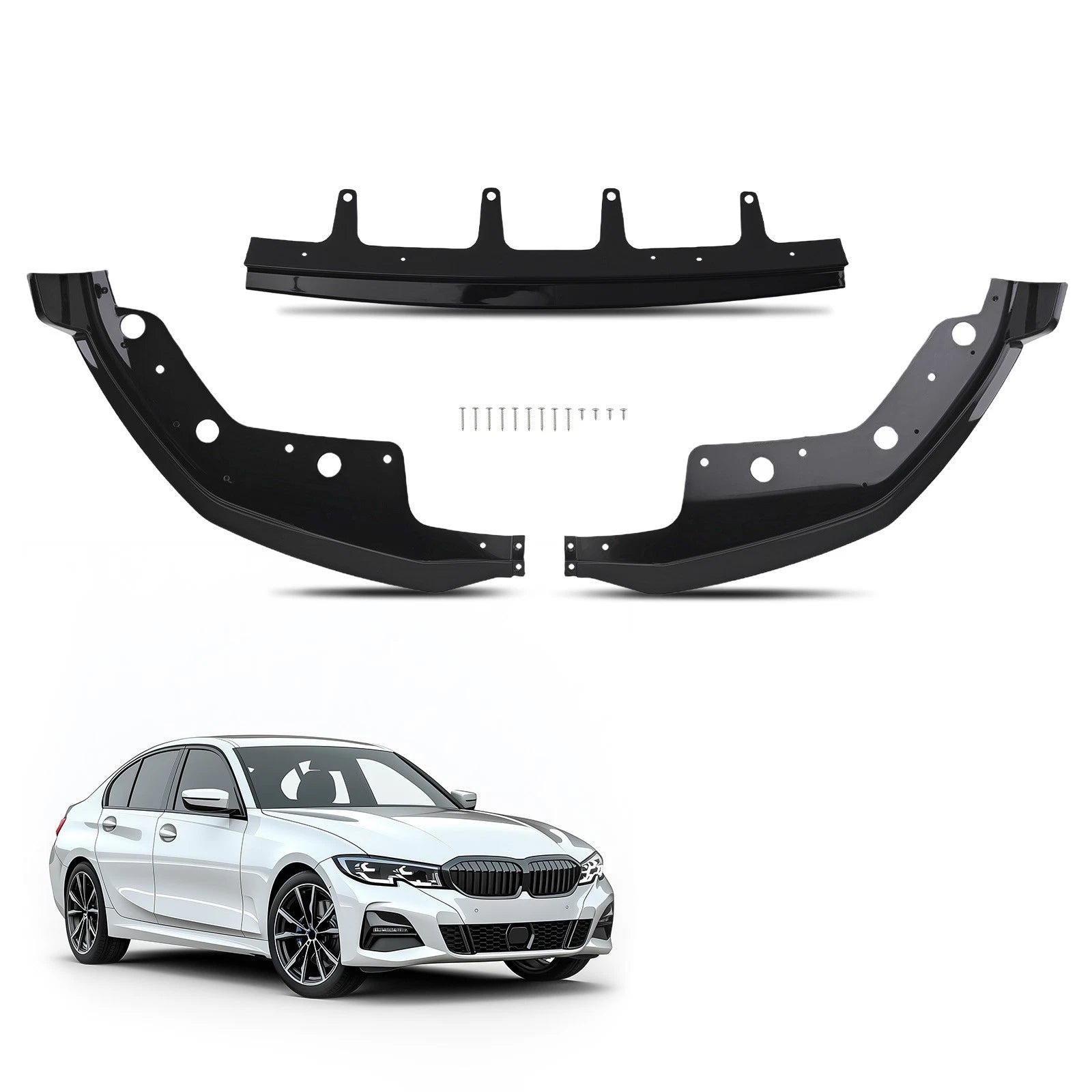 Front Aero Enhancement 3PC for BMW G20 330i 330e M340i (2019–2022)